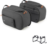 Side Bags St105 + Side Bags Holder - Kappa Moto Compatible With Triumph Trident 660 (2021-2023)