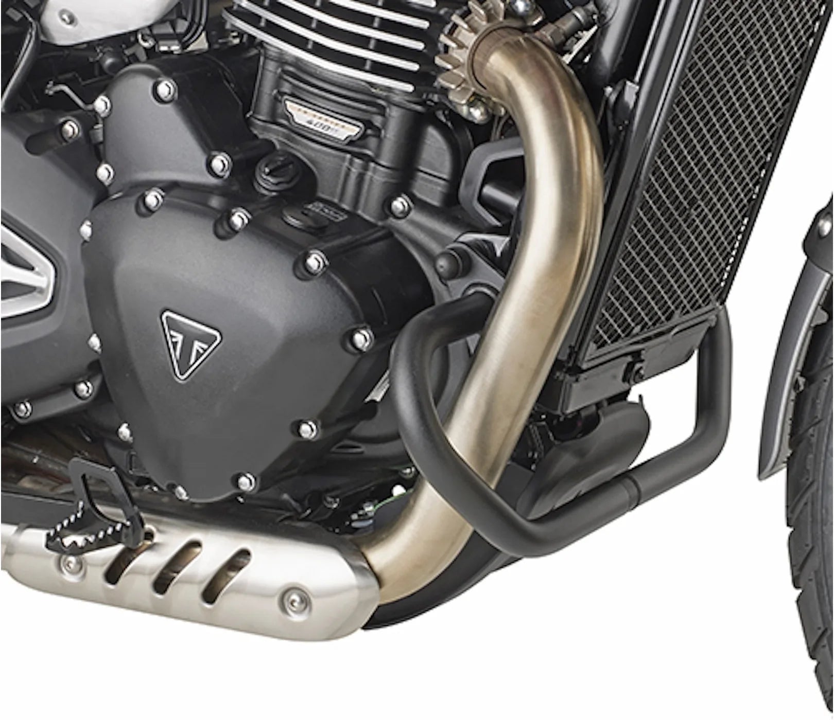 Defensas Motor Tubular - Givi Compatible Con Triumph Scrambler 400 X (2024)