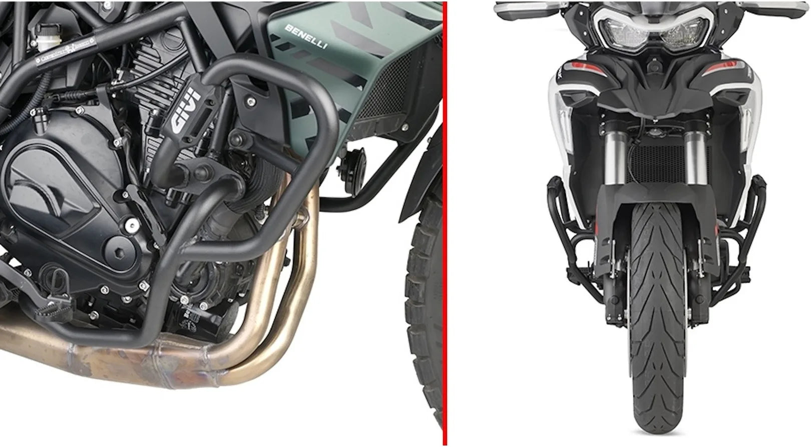 Defensas Motor Tubular - Givi Compatible Con Benelli Trk 702 (2023-2024)