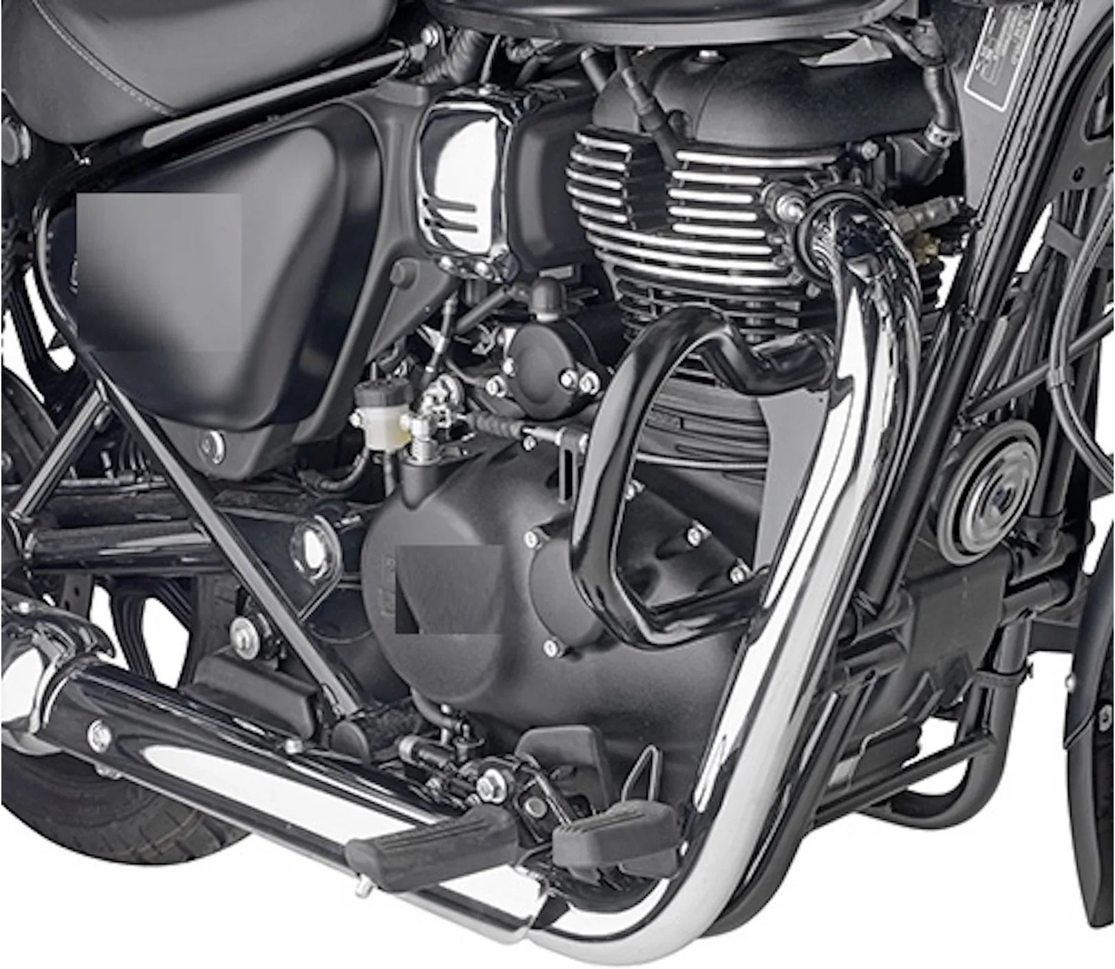 Defensas Motor Tubular - Givi Compatible Con Royal Enfield Meteor 350 (2021-2024)