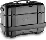 Monokey Trekker Black Aluminium Top Case - 33 Lt Trekker Aluminium - Givi Compatible With Yamaha Fjr 1300 (2013-2020)