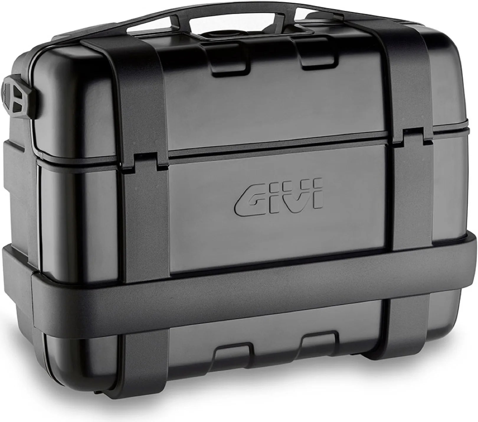 Baúl Monokey Trekker Aluminio Negro 33 Lt Trekker Aluminio - Givi Compatible Con Ktm 890 Duke R (2021-2023)