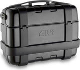 Baúl Monokey Trekker Aluminio Negro 33 Lt Trekker Aluminio - Givi Compatible Con Ktm 890 Smt (2023-2024)