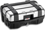 Monokey Trekker Aluminium Top Case - 33 Lt Trekker Aluminium - Givi Compatible With Bmw R 1200 Gs (2013-2018)