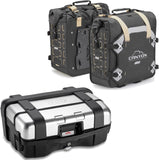 Baúl + Alforjas Laterales Trekker Canyon 103 Lt Trekker Canyon Plastico - Givi Compatible Con Honda Cb 650 R (2024)