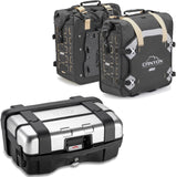 Trekker Canyon Top Case + Side Bags - 103 Lt Trekker Canyon Technopolymer - Givi Compatible With Honda Nc 750 S - Dct (2014-2015)