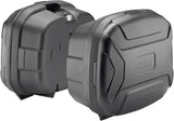 Monokey Trekker Lite Black Side Cases - 70 Lt Trekker Lite Technopolymer - Givi Compatible With Benelli Trk 502 (2017-2020)