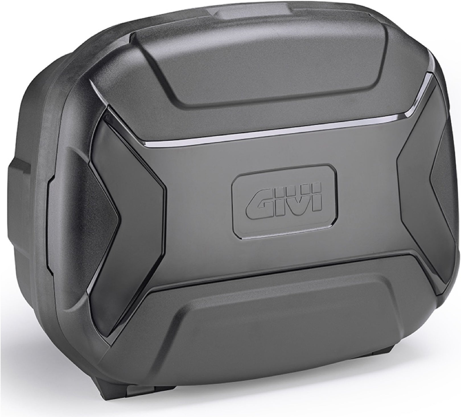 Monokey Trekker Lite Black Top Case - 35 Lt Trekker Lite Technopolymer - Givi Compatible With Sym Max Sym 400 (2021-2024)
