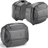 Baúl + Maletas Laterales Trekker Lite Negro 105 Lt Trekker Lite Plastico - Givi Compatible Con Honda Nc 750 X (2016-2020)