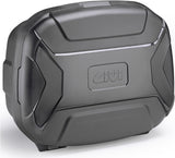 Monokey Trekker Lite Black Top Case - 35 Lt Trekker Lite Technopolymer - Givi Compatible With Super Soco Cpx (2021-2024)
