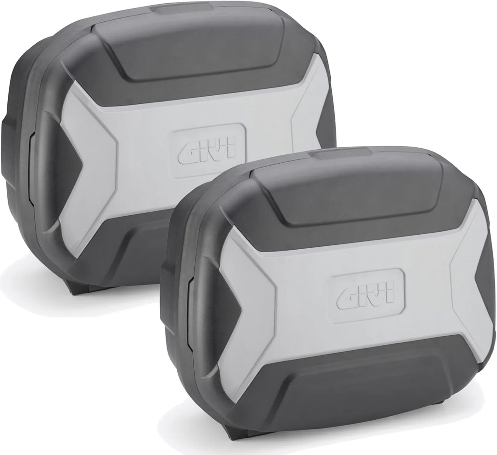 Maletas Laterales Monokey Trekker Lite Grigio 70 Lt Trekker Lite Plastico - Givi Compatible Con Ktm 790 Adventure R (2019-2020)