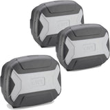 Trekker Lite Grigio Top Case + Side Cases - 105 Lt Trekker Lite Technopolymer - Givi Compatible With Triumph Bonneville T100 (2017-2022)
