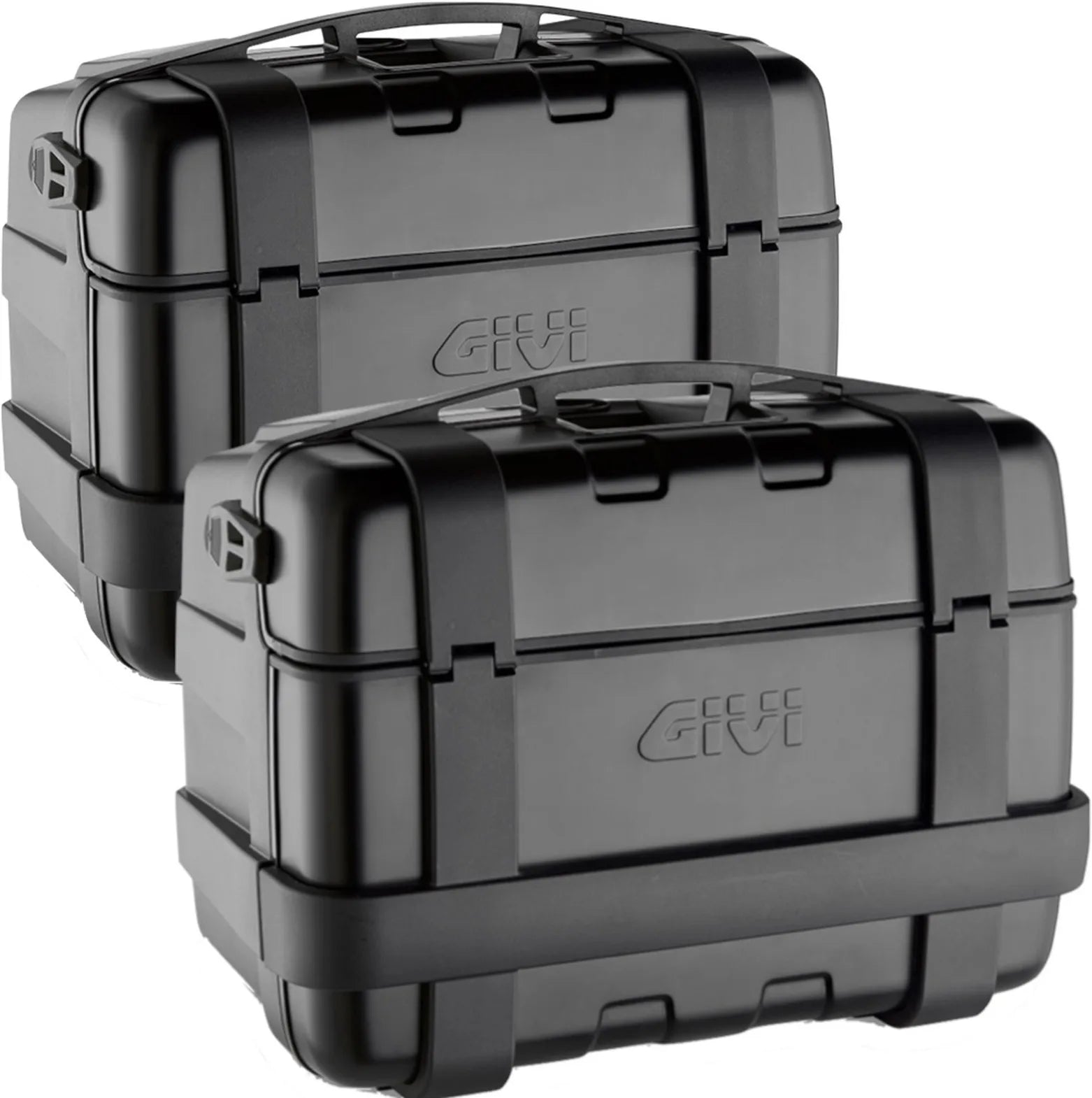Maletas Laterales Monokey Trekker Negro 92 Lt Trekker Aluminio - Givi Compatible Con Ktm 890 Adventure (2023-2025)