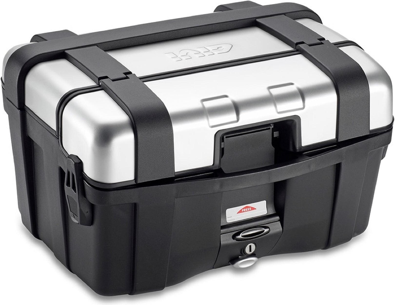 Baúl Monokey Trekker Aluminio 46 Lt Trekker Aluminio - Givi Compatible Con Moto Guzzi V85 Tt (2024)