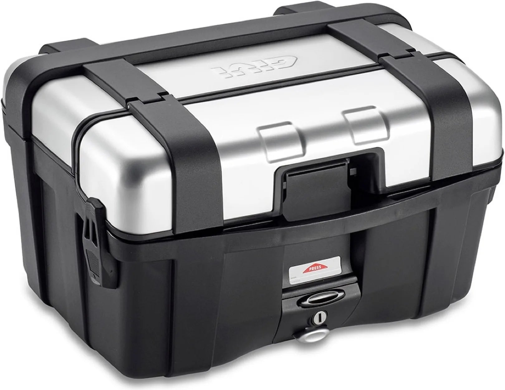 Baúl Monokey Trekker Aluminio 46 Lt Trekker Aluminio - Givi Compatible Con Royal Enfield Bear 650 (2025)
