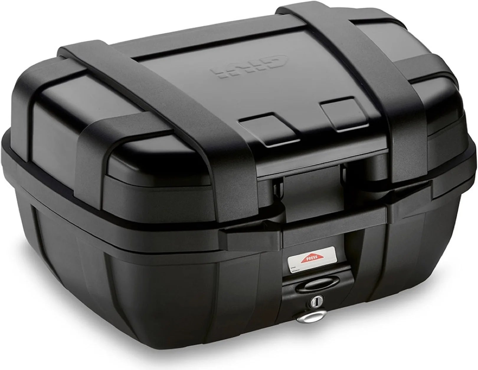 Baúl Monokey Trekker Aluminio Negro 52 Lt Trekker Aluminio - Givi Compatible Con Ktm 790 Duke (2018-2020)