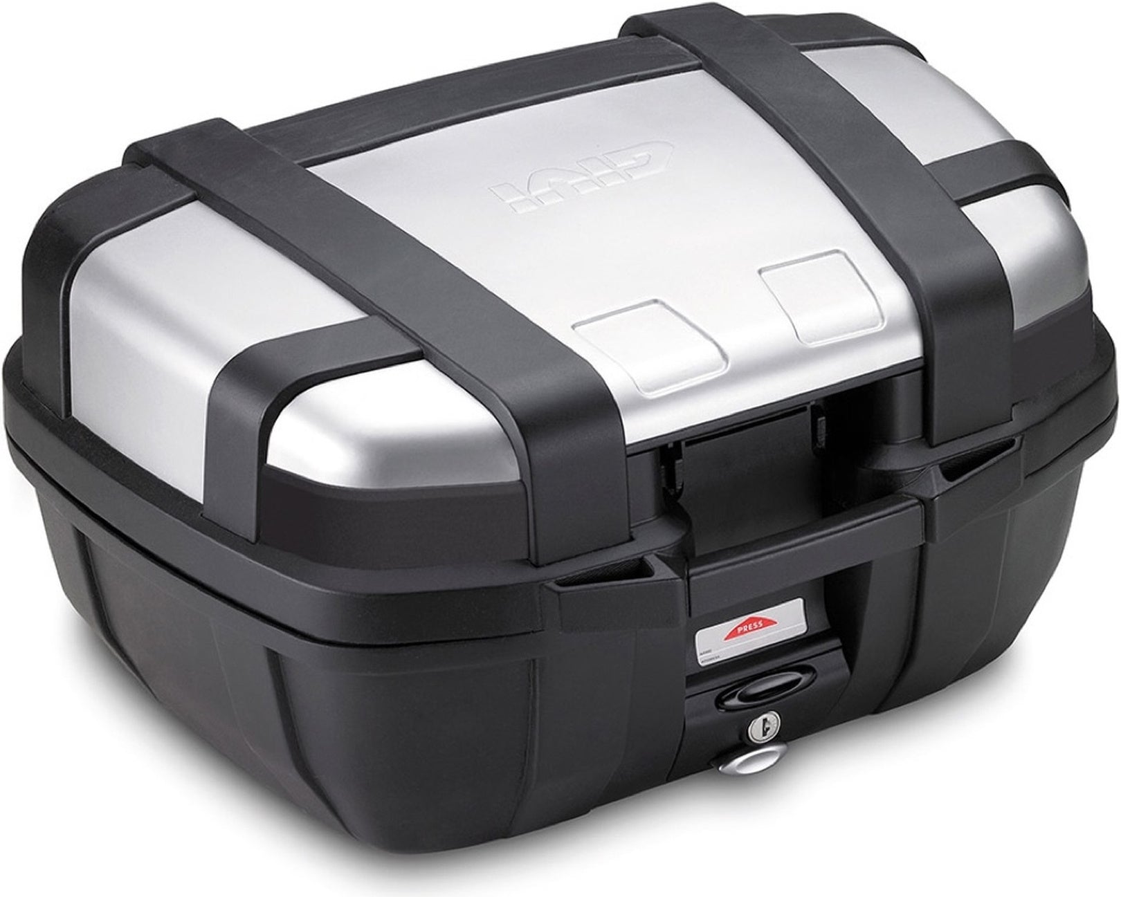 Baúl Monokey Trekker Aluminio 52 Lt Trekker Aluminio - Givi Compatible Con Moto Morini Seiemmezzo Scr 650 (2022-2024)