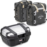 Baúl + Alforjas Laterales Trekker Canyon 122 Lt Trekker Canyon Plastico - Givi Compatible Con Honda Nc 700 X (2012-2013)