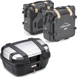 Trekker Canyon Top Case + Side Bags - 102 Lt Trekker Canyon Technopolymer - Givi Compatible With Honda Nc 700 X (2012-2013)