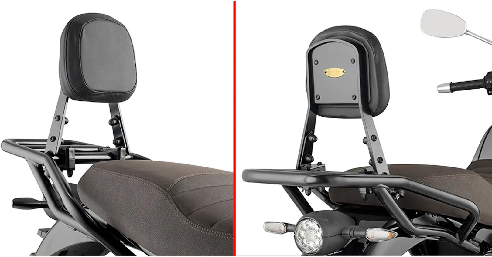 Respaldo - Givi Compatible Con Moto Guzzi V7 850 Stone - Special (2021-2024)