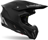Casco Off-Road Para Moto Airoh Twist 3 - Tw311 Thermoplastic Hrt Negro Mate Color Talla M
