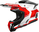 Casco Off-Road Para Moto Airoh Twist 3 - Tw3F55 Thermoplastic Hrt Rojo Gloss Fancy Talla Xxl