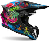 Casco Off-Road Para Moto Airoh Twist 3 - Tw3Tam35 Thermoplastic Hrt Gloss Amazonia Talla Xl