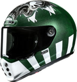 Casco Integral Para Moto Hjc V10 Advanced Fiberglass Composite Mc4 Crania Talla 08 M