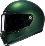 Casco Integral Para Moto Hjc V10 Advanced Fiberglass Composite Verde Intenso Talla 10 Xl