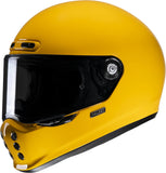 Casco Integral Para Moto Hjc V10 Advanced Fiberglass Composite Amarillo Intenso Talla 11 Xxl