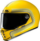 Casco Integral Para Moto Hjc V10 Advanced Fiberglass Composite Mc3 Foni Talla 11 Xxl