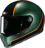 Casco Integral Para Moto Hjc V10 Advanced Fiberglass Composite Mc47 Hodu Talla 09 L