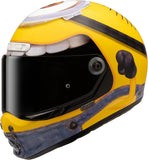Casco Integral Para Moto Hjc V10 Advanced Fiberglass Composite Mc3 Stuart Minions Talla 10 Xl
