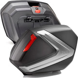 Maletas Laterales Monokey Side Plata 74 Lt Plastico - Givi Compatible Con Honda Nc 750 S (2016-2020)