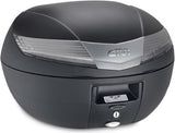 Monokey Black Tech Top Case - 40 Lt Technopolymer - Givi Compatible With Suzuki Gladius 650 (2009-2016)