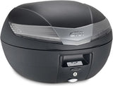 Baúl Monokey Negro Tech 40 Lt Plastico - Givi Compatible Con Honda Dominator 650 (1992-1994)
