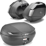 Arena Black Tech Top Case + Side Cases - 110 Lt Arena Technopolymer - Givi Compatible With Honda Cbf 600 S - N (2004-2012)