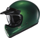 Casco Integral Para Moto Hjc V60 Advanced Fiberglass Composite Verde Intenso Talla 10 Xl