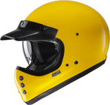 Casco Integral Para Moto Hjc V60 Advanced Fiberglass Composite Amarillo Intenso Talla 07 S
