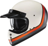 Casco Integral Para Moto Hjc V60 Advanced Fiberglass Composite Mc7 Scoby Talla 09 L