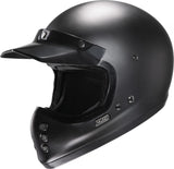 Casco Integral Para Moto Hjc V60 Advanced Fiberglass Composite Negro Mate Satinado Talla 08 M