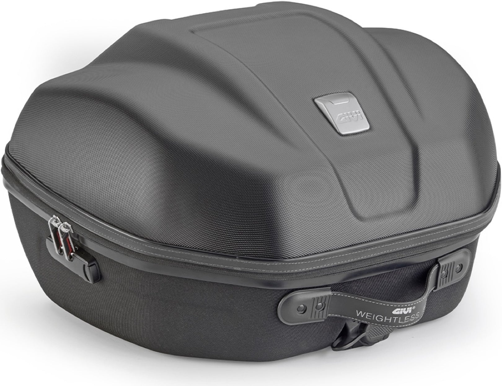 Monokey Black Top Case - 34 Lt Technopolymer - Givi Compatible With Sym Max Sym 400 (2021-2024)