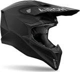 Casco Off-Road Para Moto Airoh Wraaap - Wra11 Thermoplastic Hrt Negro Mate Color Talla Xs