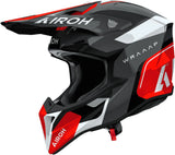 Casco Off-Road Para Moto Airoh Wraaap - Wrac55 Thermoplastic Hrt Rojo Gloss Conquer Talla Xl