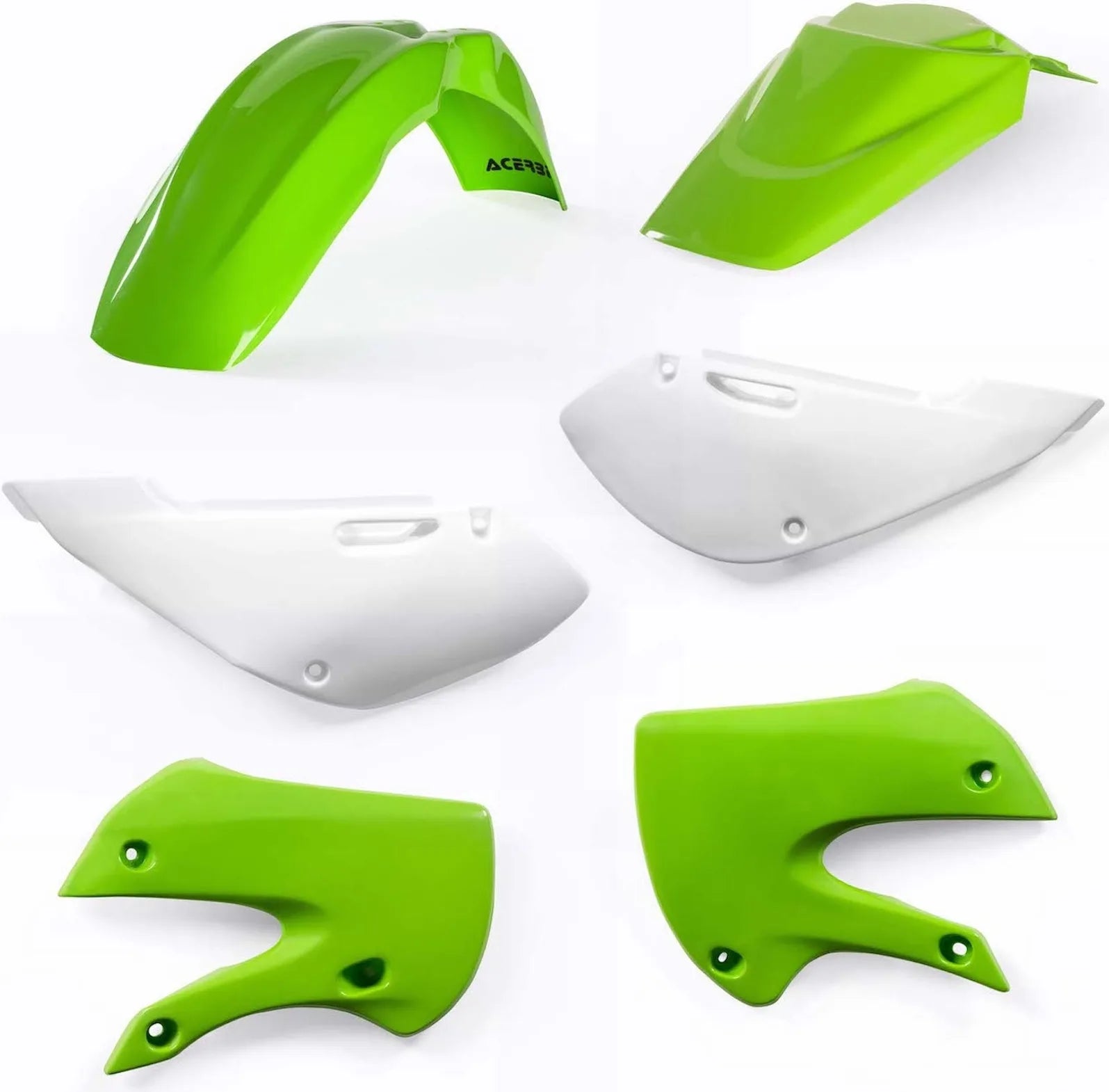 Kit Plastico - Acerbis Compatible Con Kawasaki Kx 65 (2000-2020)