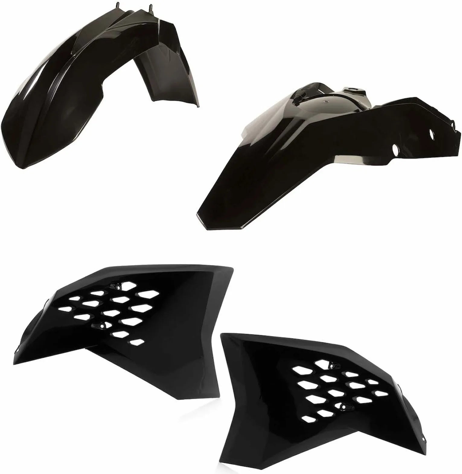 Kit Plastico - Acerbis Compatible Con Ktm 125 Exc (2008-2011)