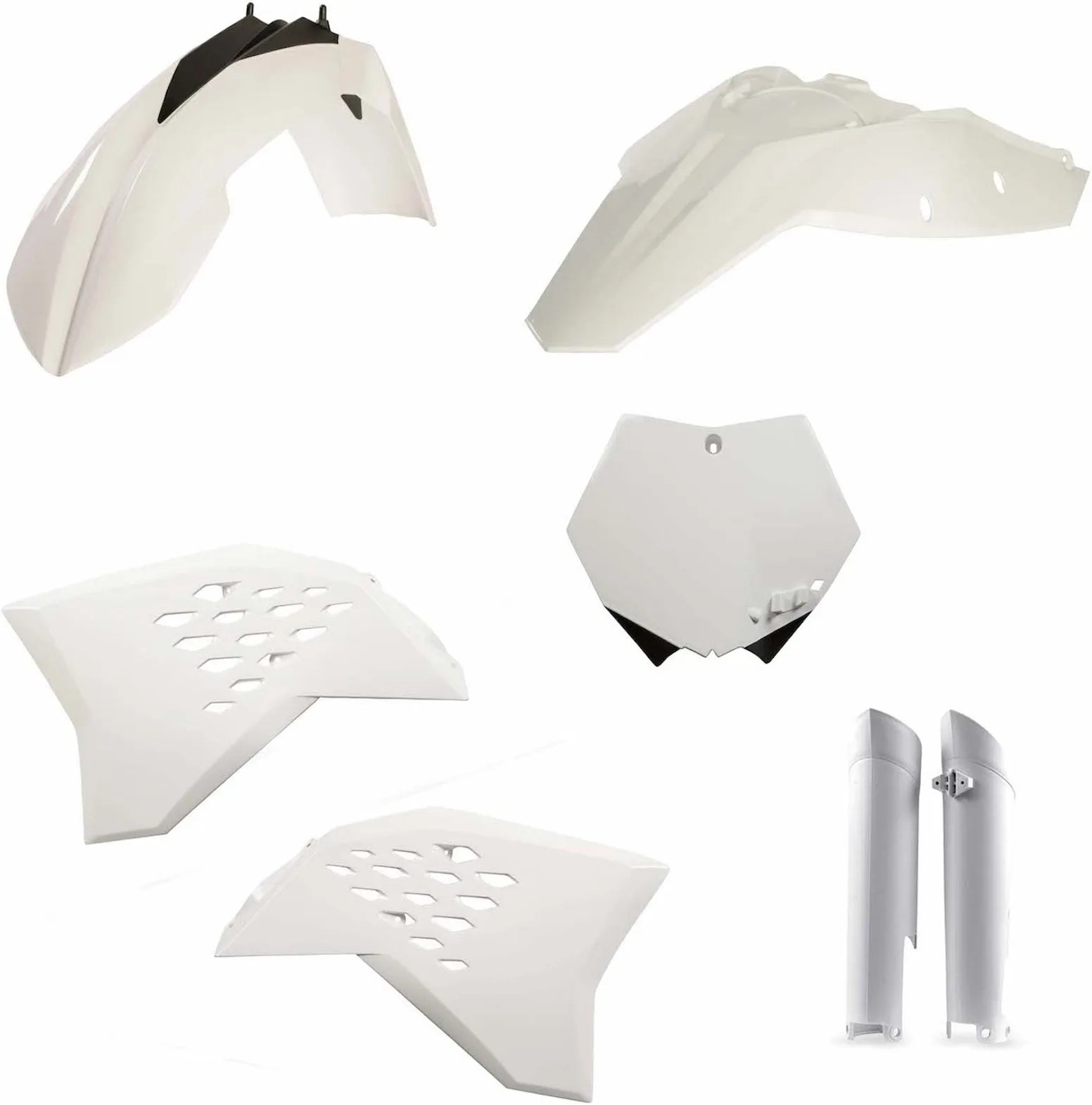 Kit Plastico Completo - Acerbis Compatible Con Ktm 250 Sx-F (2008-2010)