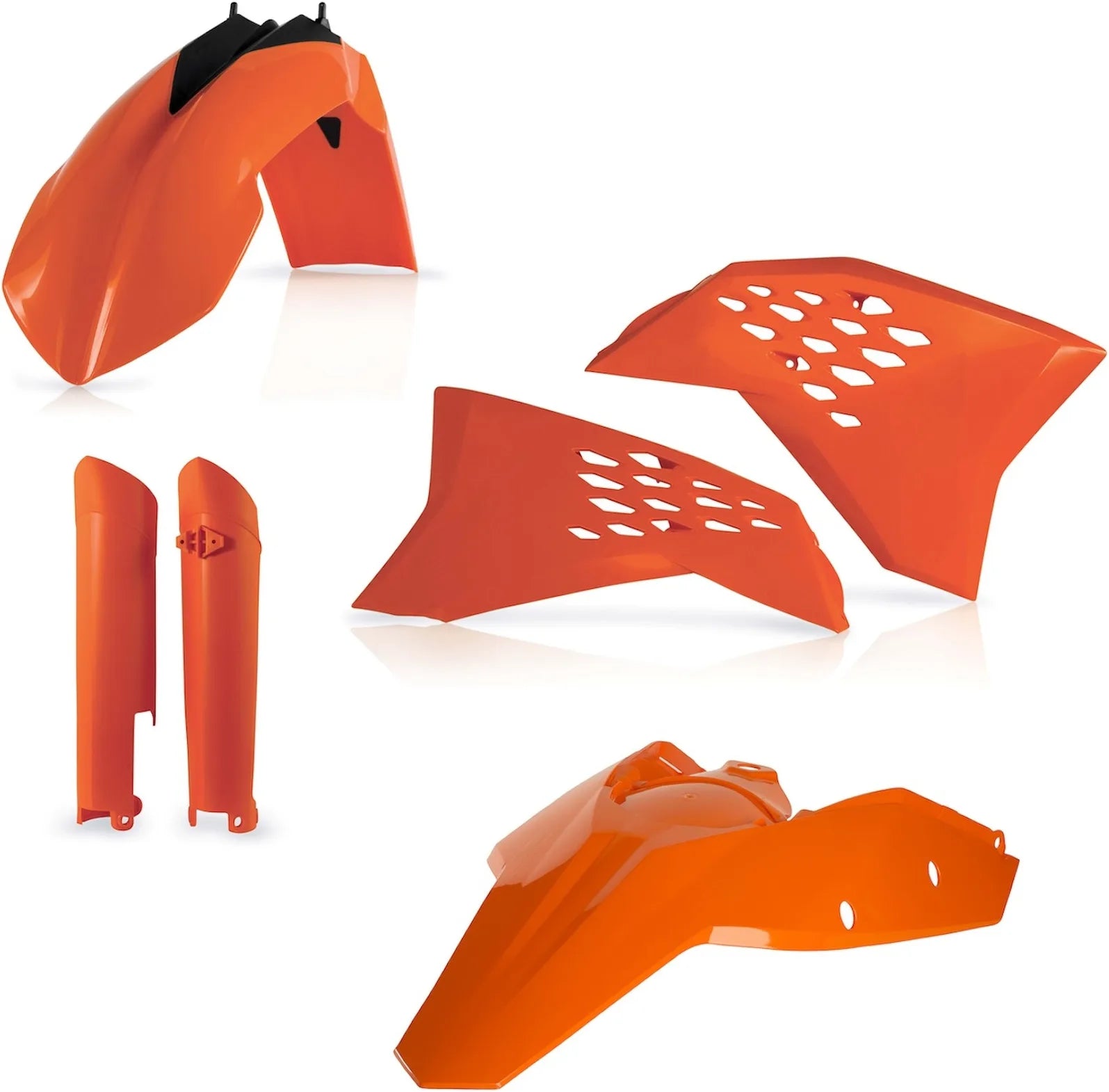 Kit Plastico Completo - Acerbis Compatible Con Ktm 300 Exc (2008-2011)