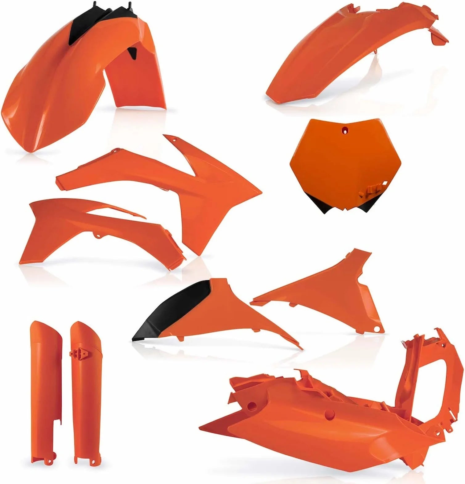 Kit Plastico Completo - Acerbis Compatible Con Ktm 250 Sx-F (2011-2012)