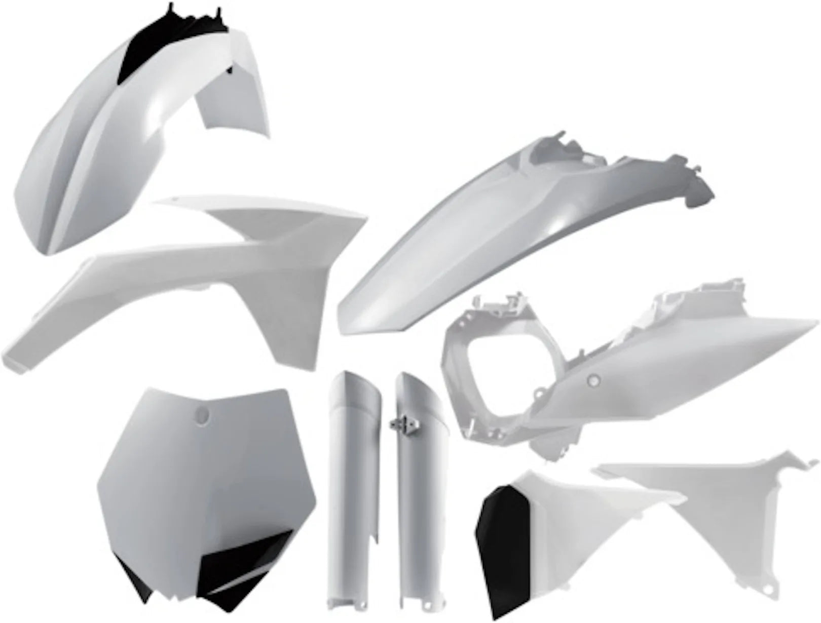 Kit Plastico Completo - Acerbis Compatible Con Ktm 450 Sx-F (2011-2012)